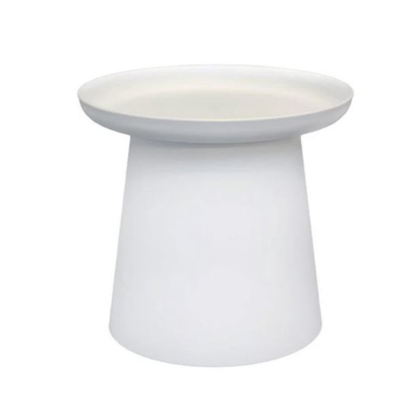 Clover Side table – White