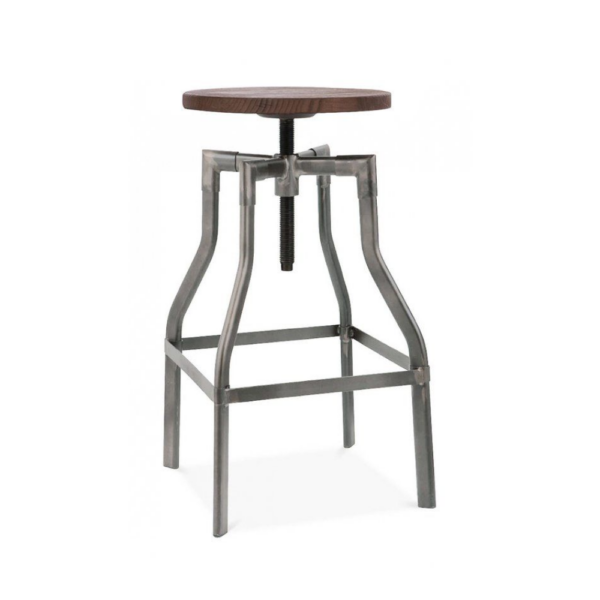 Detroit Bar Stool – Untreated/No Paint