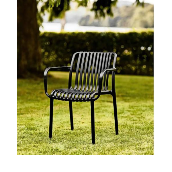 Isabella Dining Arm Chair - Black - Image 3