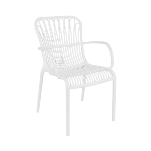 Lola Arm Chair – White