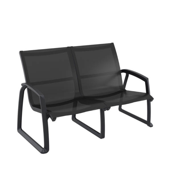 Pacific Lounge Sofa Arm Chair – Black