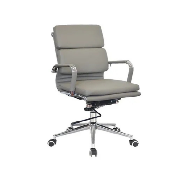 Preston Low Back Office Chair – Dark Grey