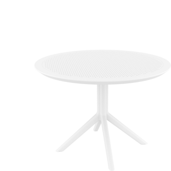 Siesta Sky 105cm Dining Table – White