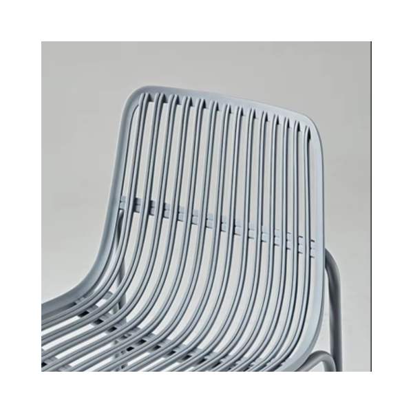 Tina Dining Chair - Grey (No Cushion) - Image 2