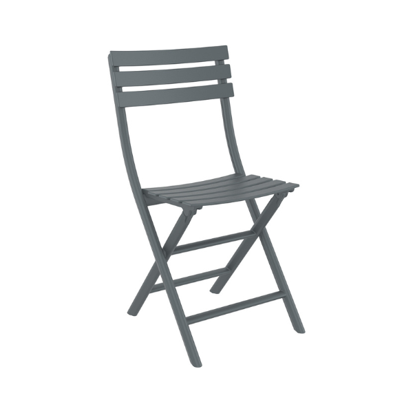 Helen Folding Chair – Dark Grey