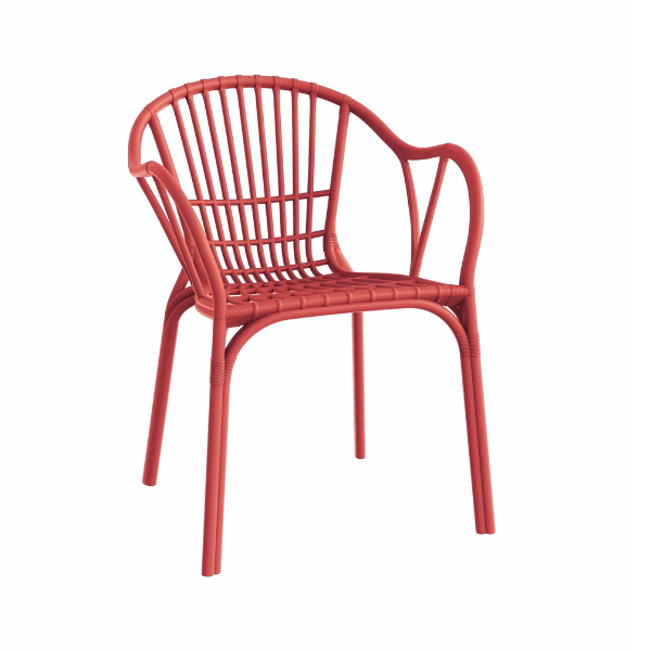 Emily Chair – Orange Red