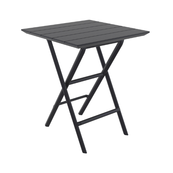 Helen 60×60 Folding Table – Black