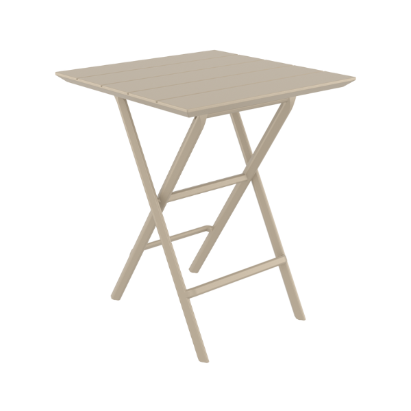 Helen 60×60 Folding Table – Taupe