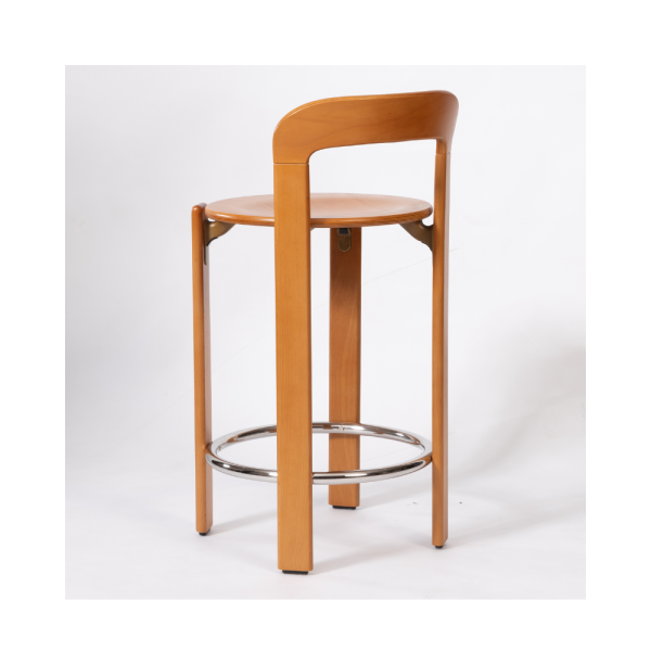 Enzo Kitchen Stool - Natural Beech - Image 3