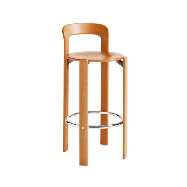 Enzo Kitchen Stool Natural Beech