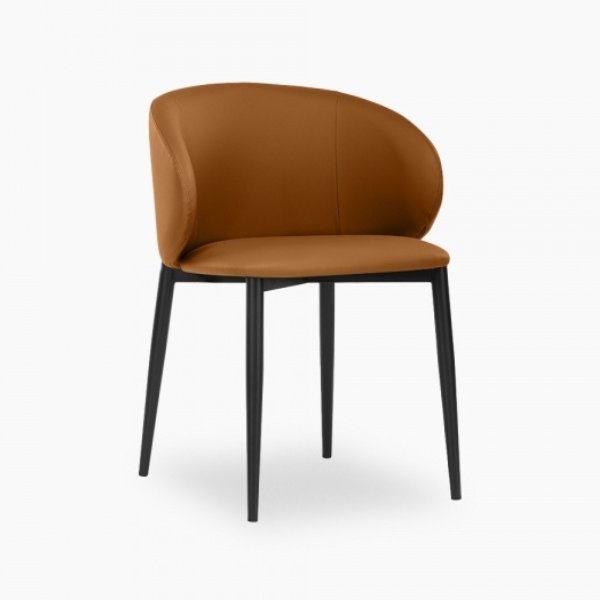 Gia Dining Chair – Tan PU