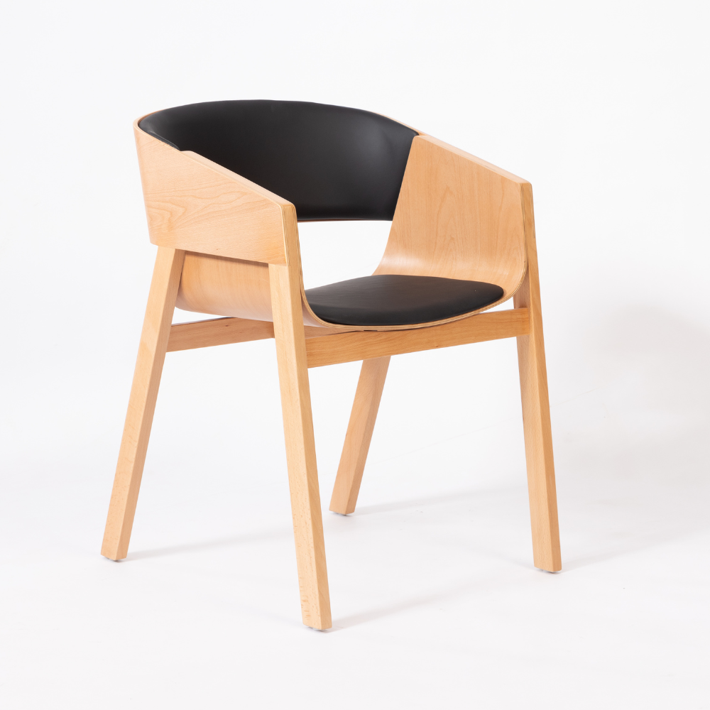 Parker Natural Dining Chair - Side