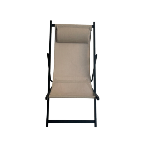 Sling Folding Chair – Taupe