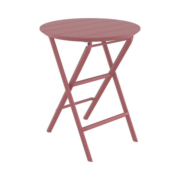 Siesta Helen 60Ø Folding Table – Marsala