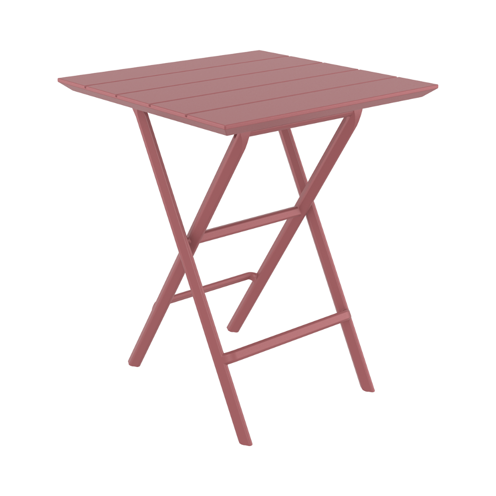 Helen Square Folding Table Marsala