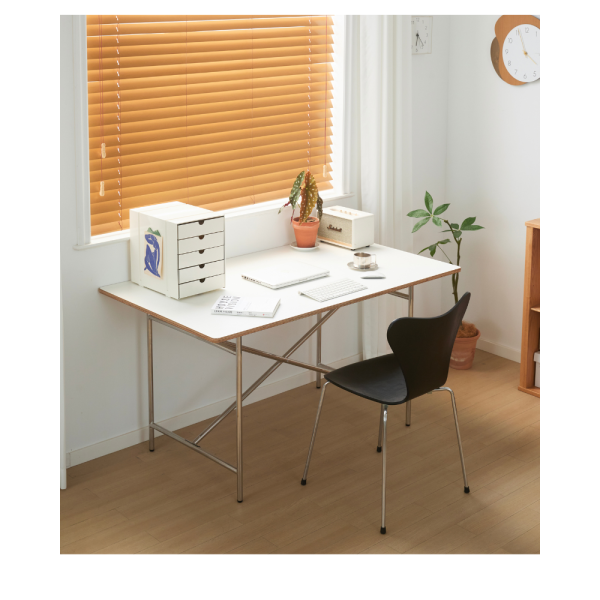 Mathew 1600x800 Study Desk - White - Image 3