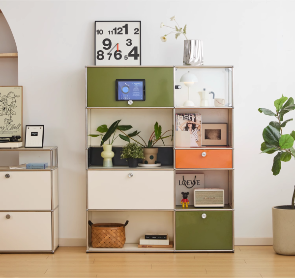 Modular Bookcase - Multi-Colour - Image 6