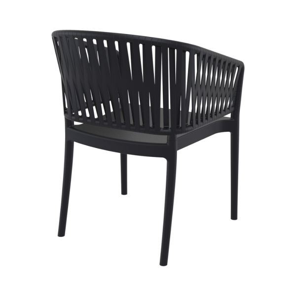 Siesta Portofino Arm Chair - Black - Image 5