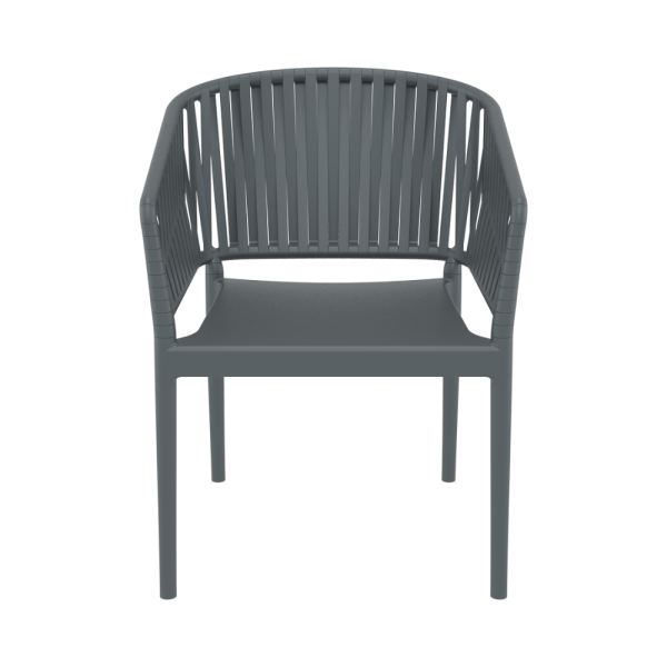 Siesta Portofino Arm Chair - Dark Grey - Image 3