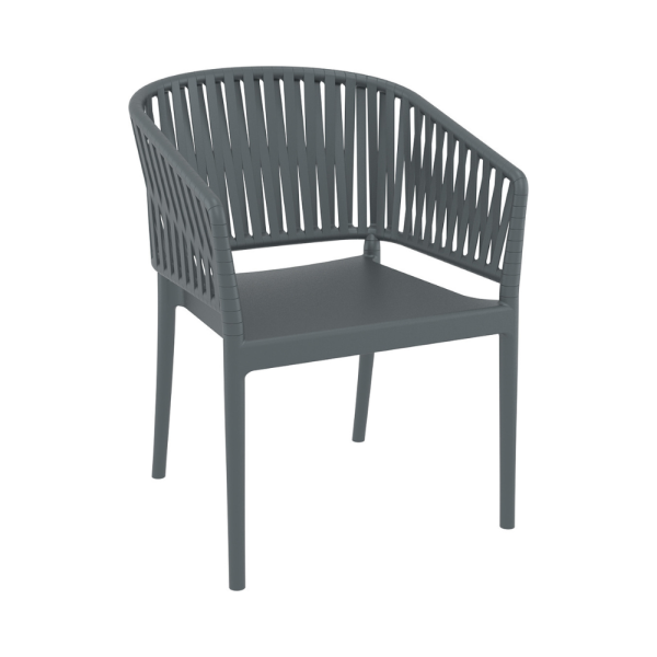 Siesta Portofino Arm Chair – Dark Grey