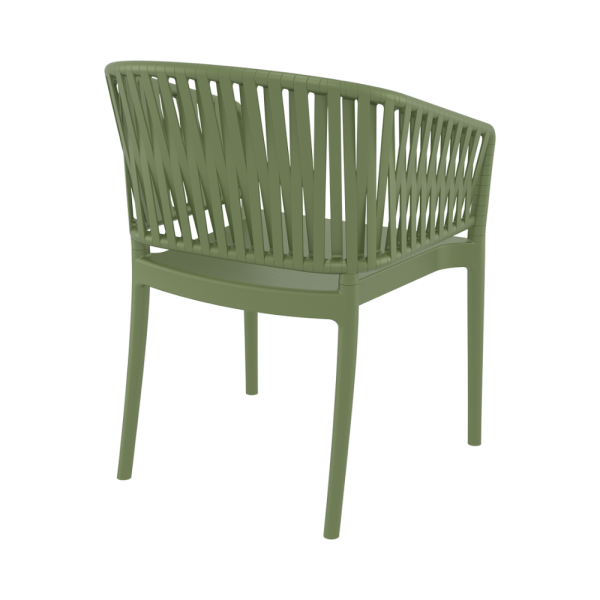 Siesta Portofino Arm Chair - Olive Green - Image 6