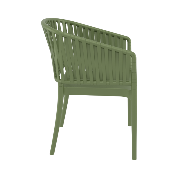 Siesta Portofino Arm Chair - Olive Green - Image 4