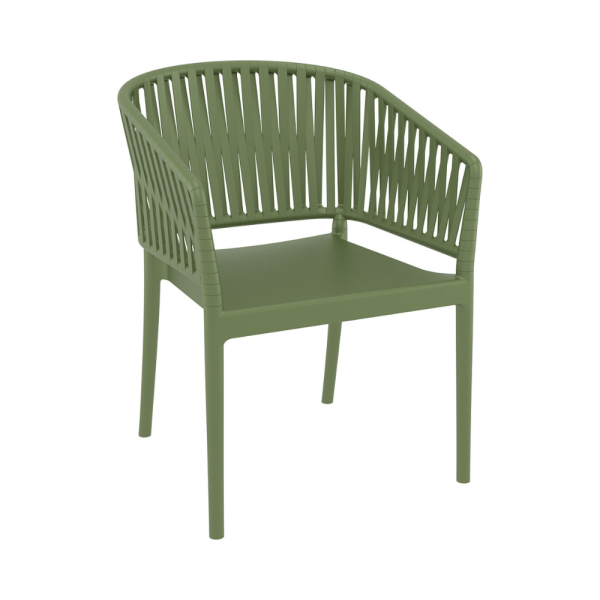 Portofino Arm Chair – OLIVE GREEN