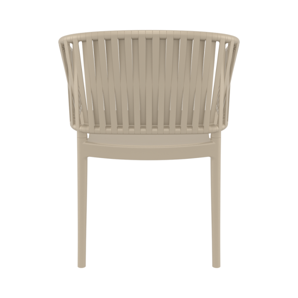 Siesta Portofino Arm Chair - Taupe - Image 5