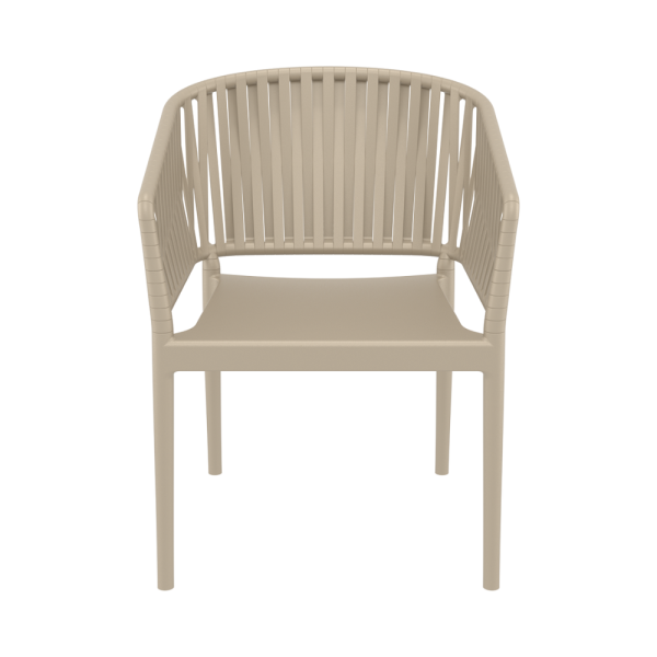 Siesta Portofino Arm Chair - Taupe - Image 3