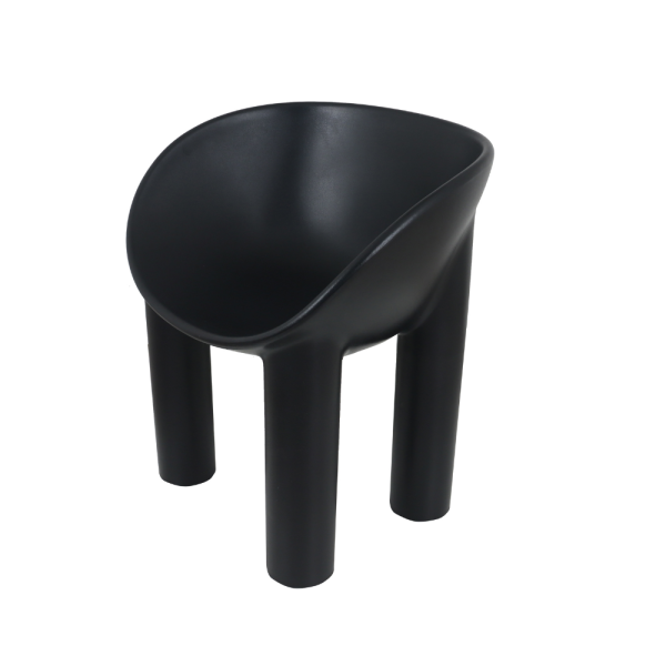 Roly Dining Chair - Black - Image 2