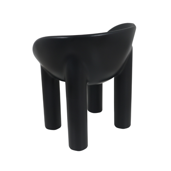 Roly Dining Chair - Black - Image 4