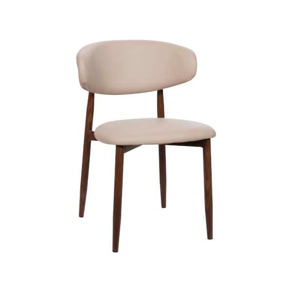 Lucien Dining Chair -CREAM PU