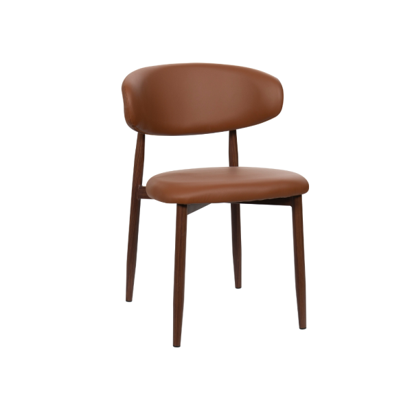 Lucien Dining Chair -Tan PU