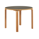 Mika 120 Round Dining Table – Black