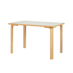 Mika 120×80 Rect. Dining Table – White