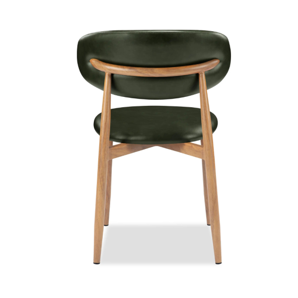 Lucien Dining Chair - Vintage Green PU - Image 5
