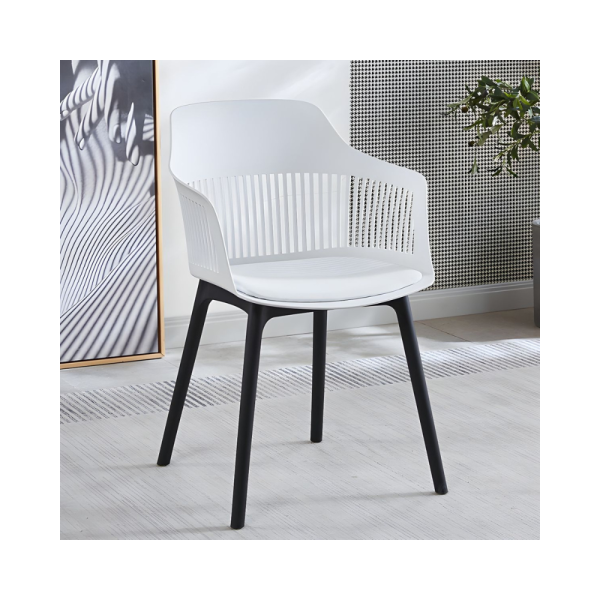 Lyric White Seat Blk PP Frame