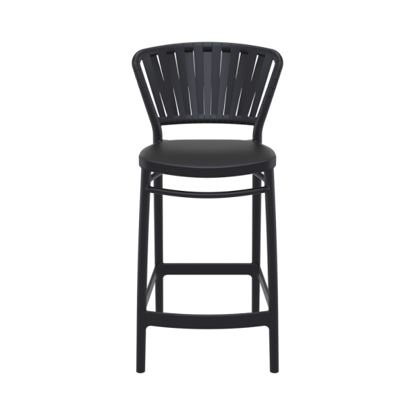 Portofino Kitchen Stool - Black - Image 5