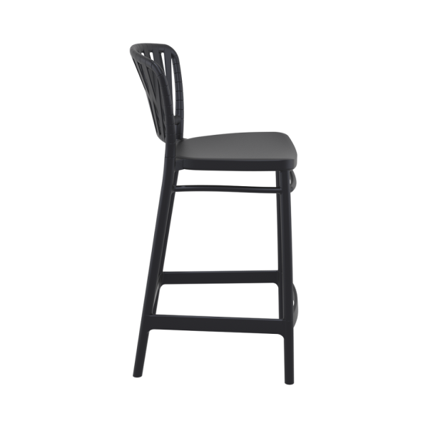 Portofino Kitchen Stool - Black - Image 2