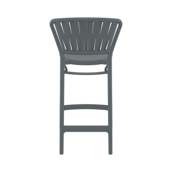Portofino Kitchen Stool - Dark Grey - Image 5