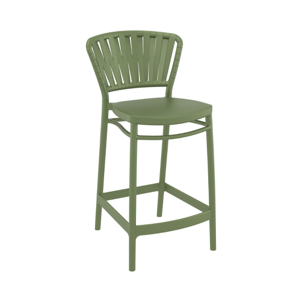 Portofino Kitchen Stool – Olive Green