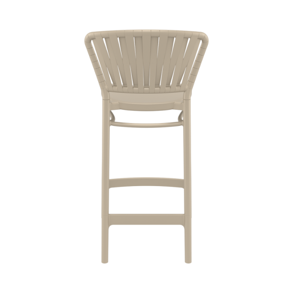 Portofino Kitchen Stool - Taupe - Image 3