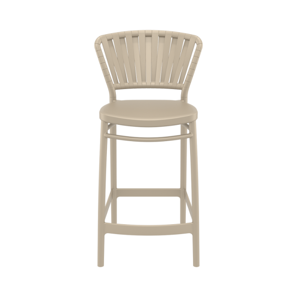Portofino Kitchen Stool - Taupe - Image 4
