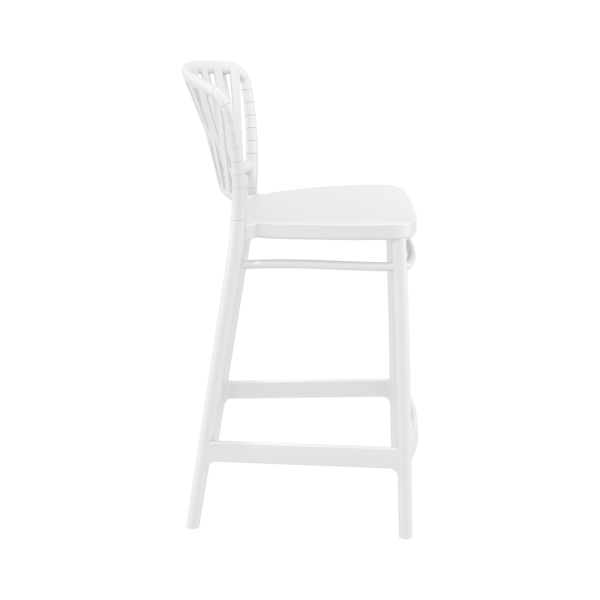 Portofino Kitchen Stool - White - Image 5