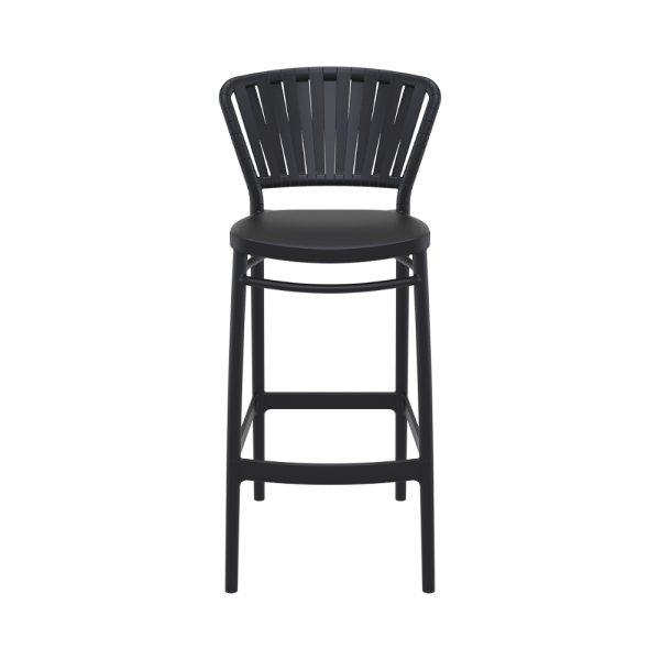 Portofino Bar Stool - Black - Image 5