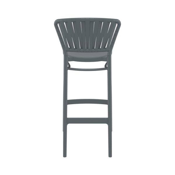 Portofino Bar Stool - Dark Grey - Image 5
