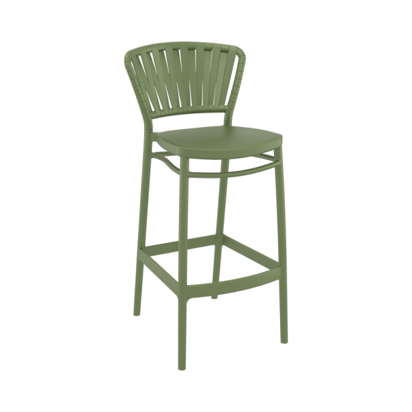 Portofino Bar Stool – Olive Green