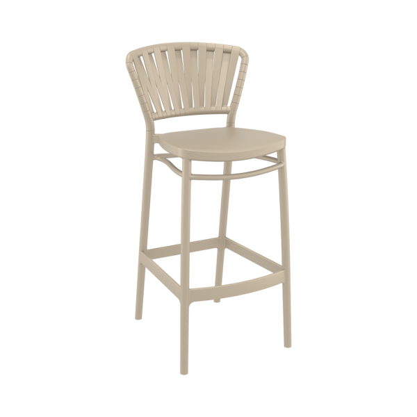 Portofino Bar Stool – Taupe