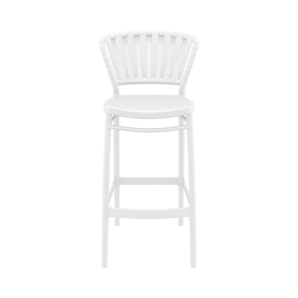 Portofino Bar Stool - White - Image 3