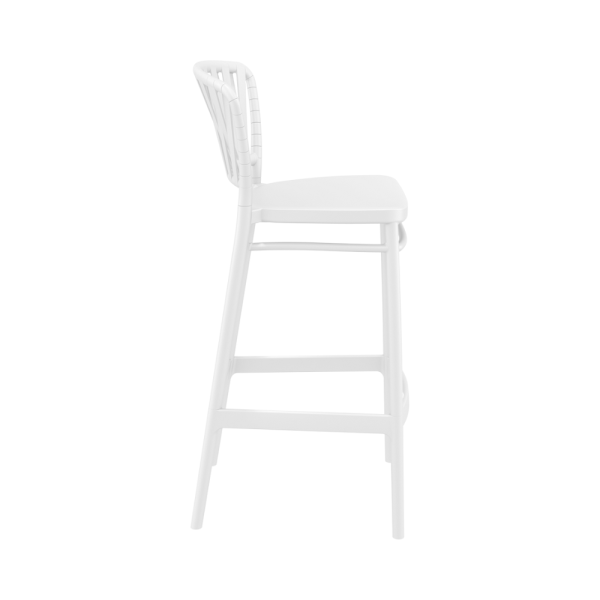 Portofino Bar Stool - White - Image 2